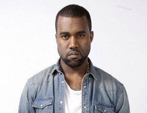 headshot of Kanye West