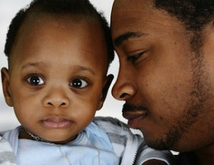 black father child