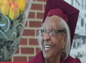 98-Year-Old high school graduate