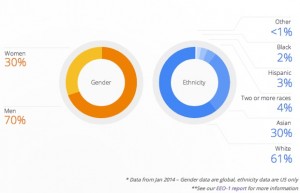 Google Diversity Chart