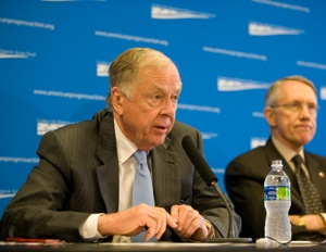 T. Boone Pickens and Harry Reid