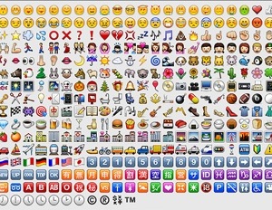 iOS emoji