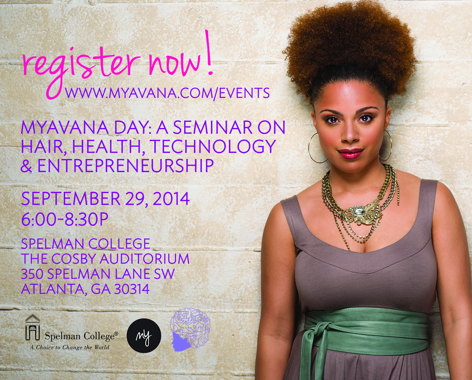 Myavana Day at Spelman College