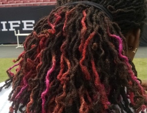 Carolina Panthers' Deangelo Willams Dyes Hair Pink