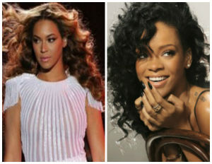 BE_Beyonce and Rihanna