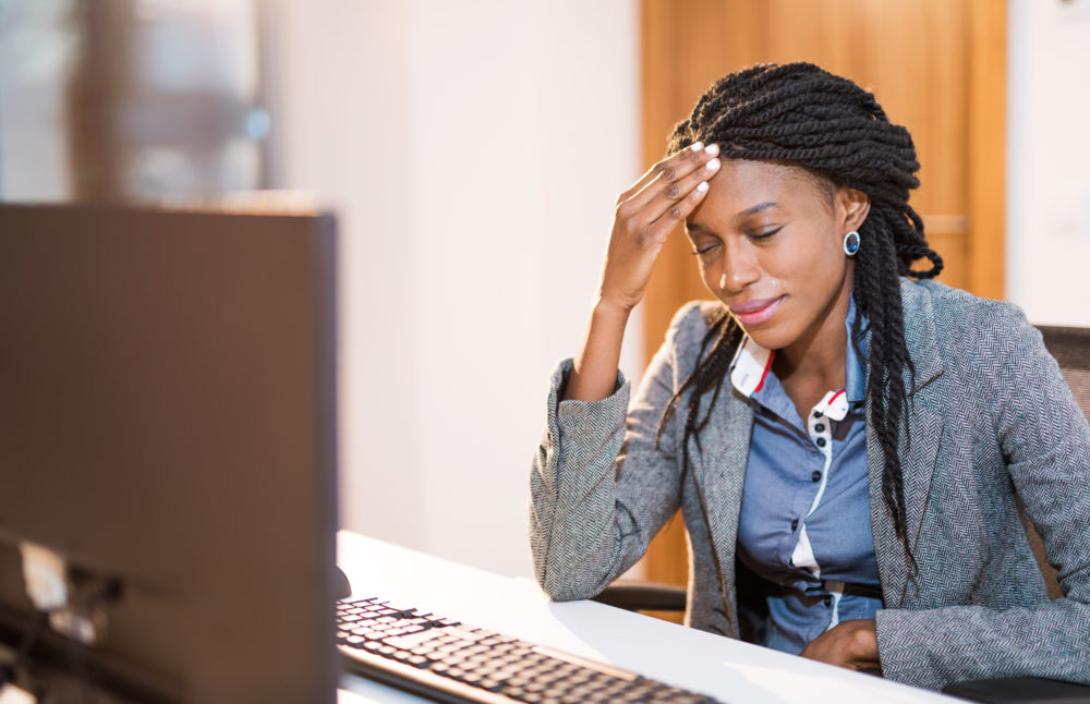 black woman in STEM