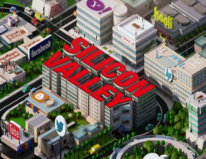 Silicon Valley stock image