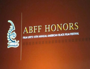 ABFF Honors signage