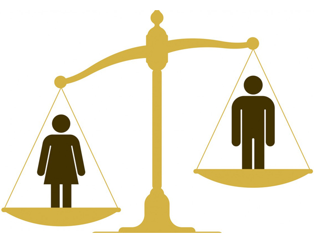 Illustration of gender gap in the U.S.