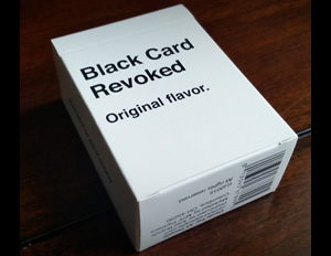 Photo of Black Card Revoked game box