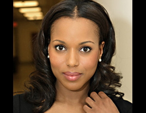 Head shot of actress Kerry Washington