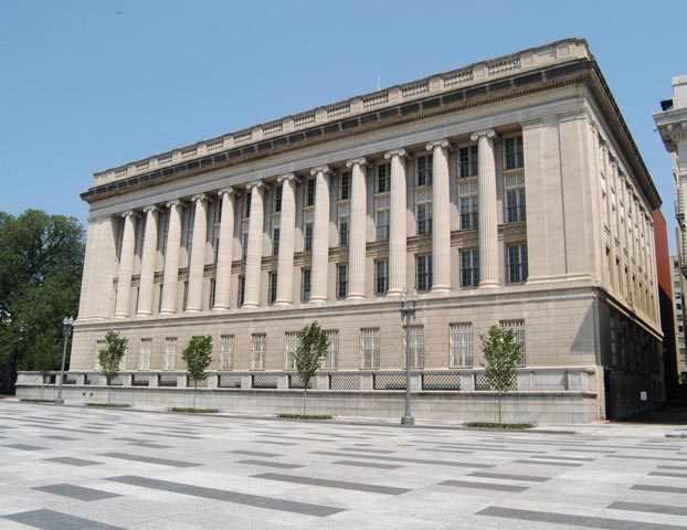 Freedman's Bank building, formerly the Treasure Annex building in Washington, D.C.