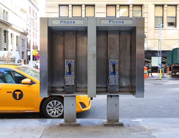 New York City pay phone