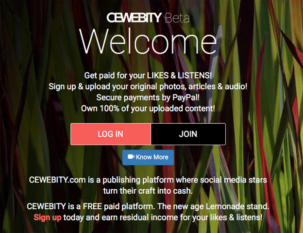 Cewebity home page hero-beta