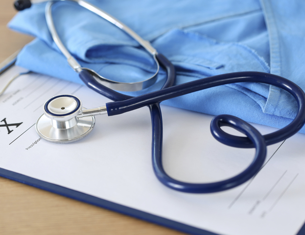 Scrubs and Stethiscope