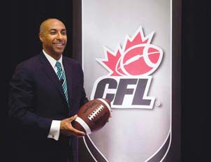 Jeffrey Orridge, Canadian Football League-commissioner