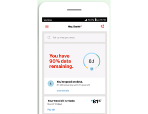 Verizon app