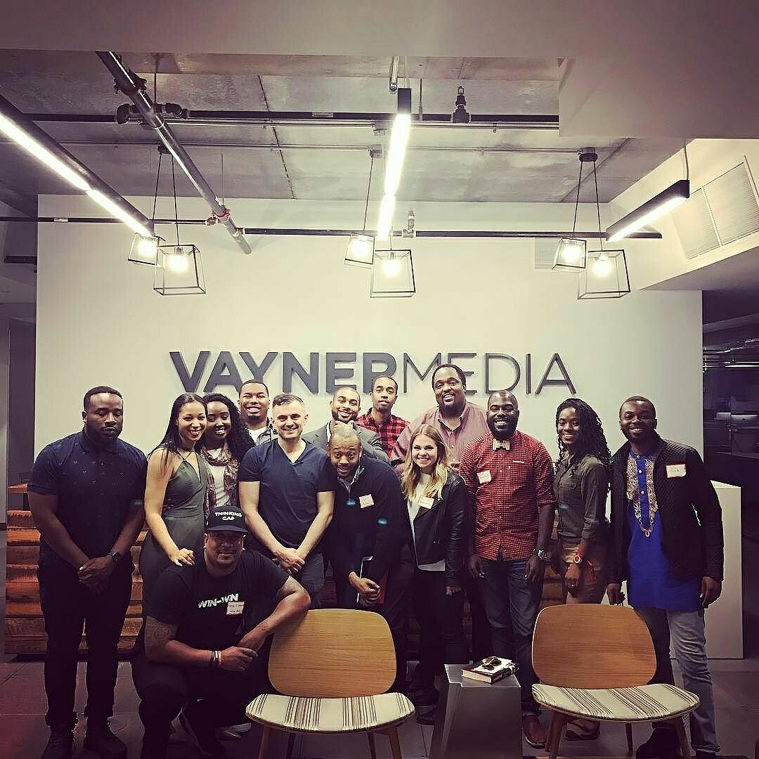 Gary Vaynerchuk, Sequoia Blodgett, Charles Cole, Cliff Worley, Ruben Harris, Allie Felix, Thomas Knox, Mike Tauiliili, Muhga Eltigani, Dave Salvant, Terry Oppong, Lafe Taylor, Lamar Wilson