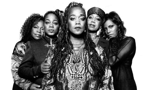 Malcolm X's Daughters L to R: Qubilah Shabazz, Gamilah Lumumba Shabazz Malaak Shabazz, Attallah Shabazz, Ilyasah Shabazz (Image: malcolmxlegacy.com)