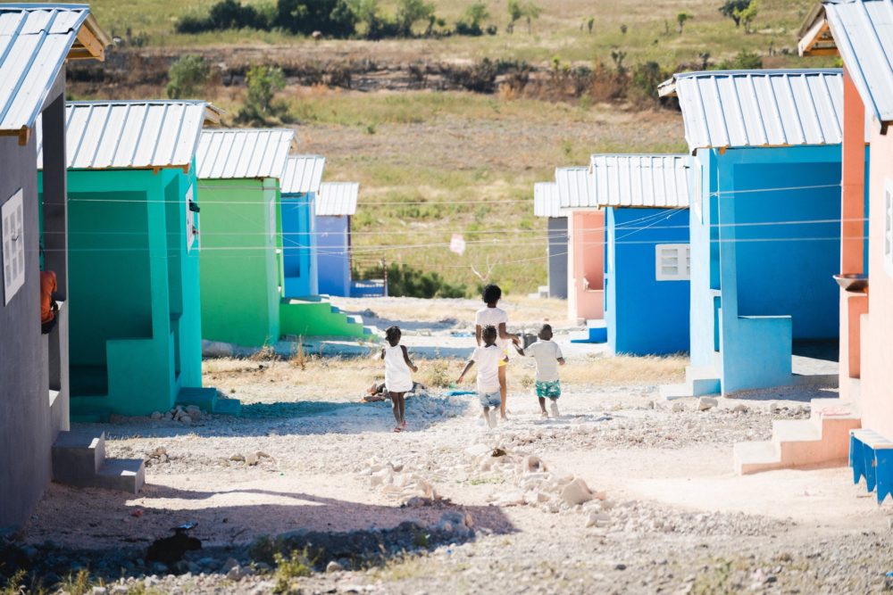 A community built by New Story in Minotrie, Haiti (Image: New Story)