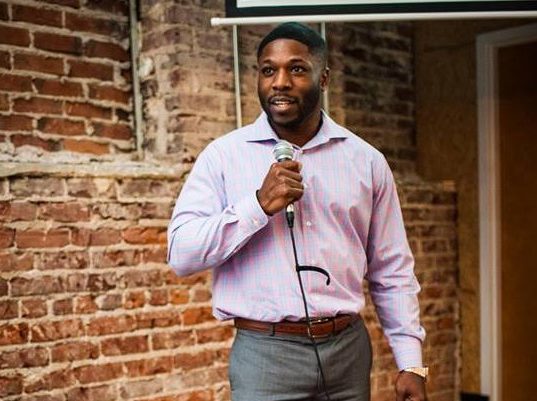 LawnTap's founder, Wilkinson Egwu