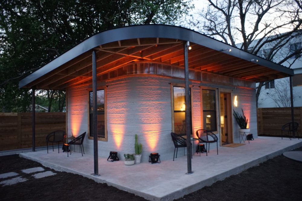 3-D Printed Home (Image: New Story and Icon)