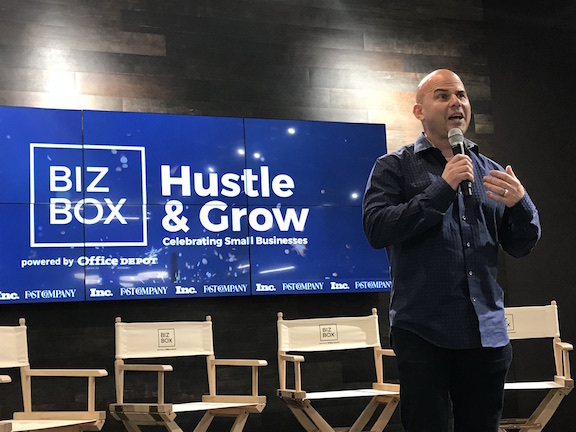 Office Depot CEO Gerry Smith Introducing BizBox (Image: File)