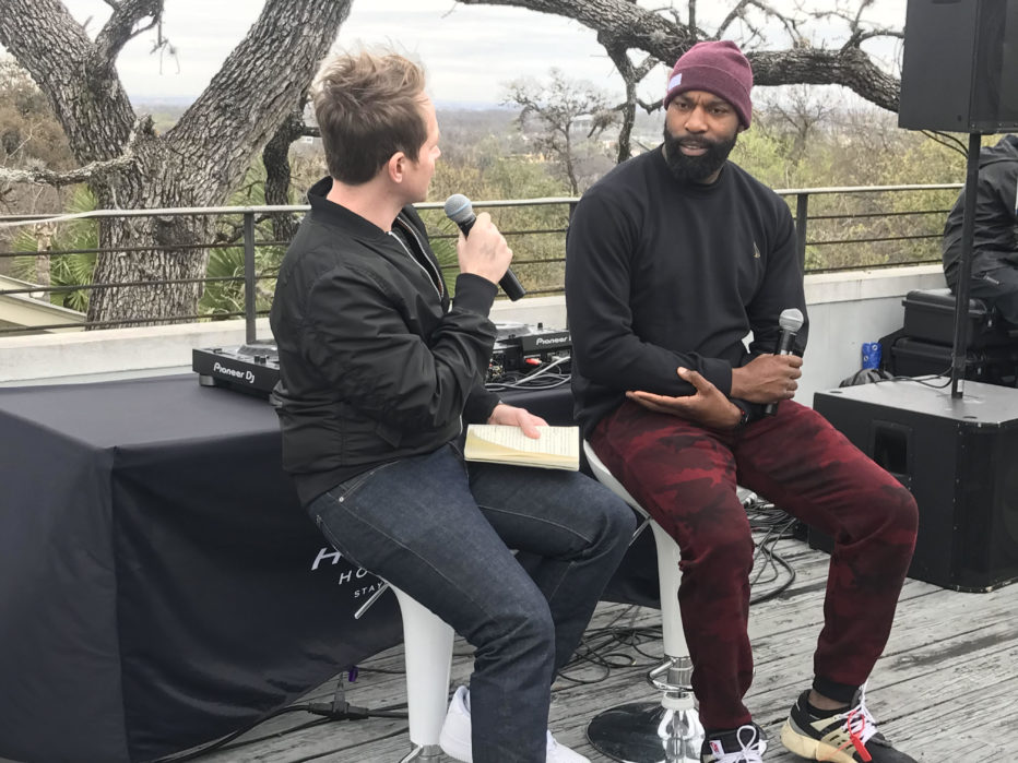 Baron Davis Fireside Chat at Culture House (Image: Cross Culture Ventures)