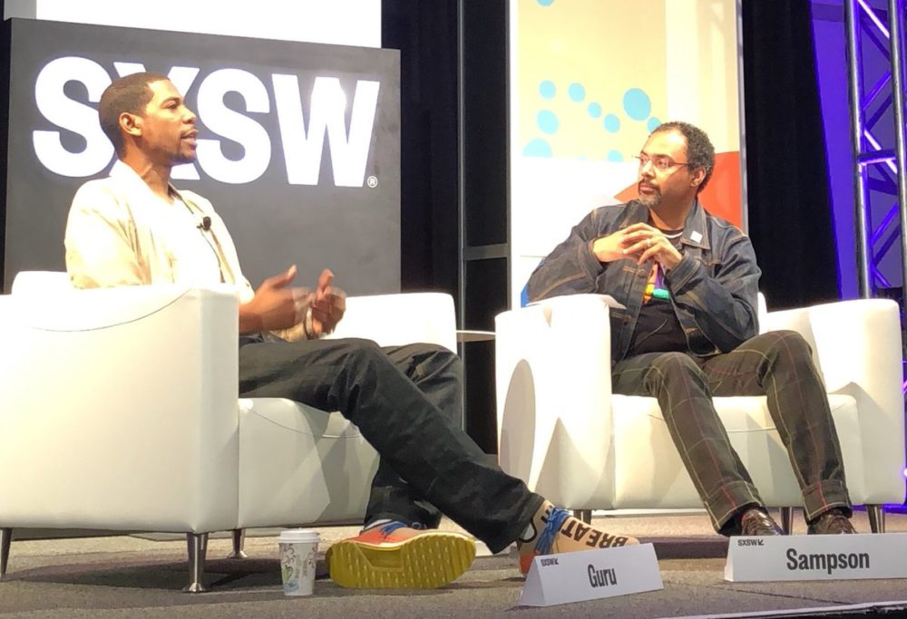 Young Guru and Rodney Sampson SXSW (Image: Opportunity Hub)