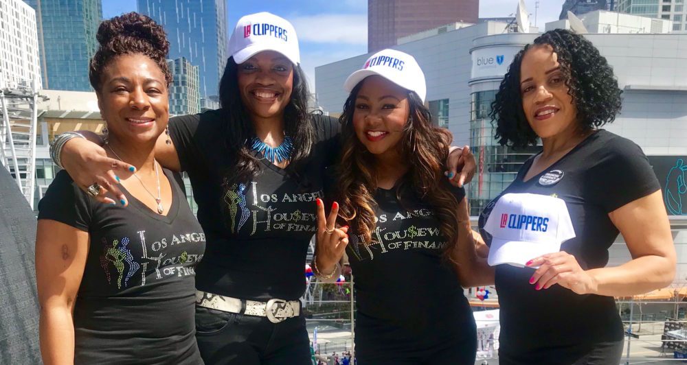 L to R: Mary Johns, LaShonda Johnson, Kasinda Williams, Cheri Gardner (Image: Houston Housewives of Finance)
