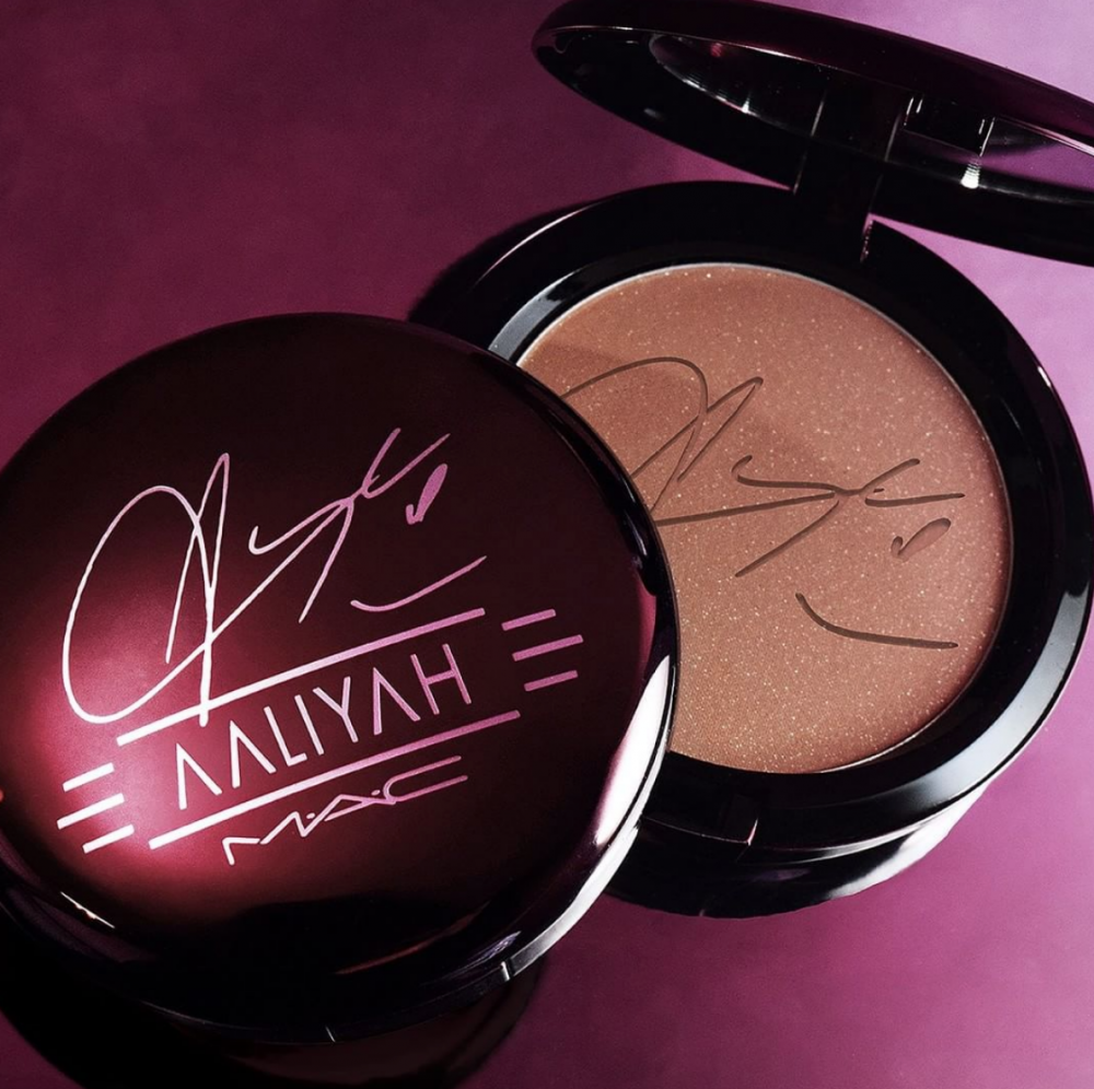 MAC Cosmetics, Aaliyah Collection (Image: Mac Cosmetics, Instagram)