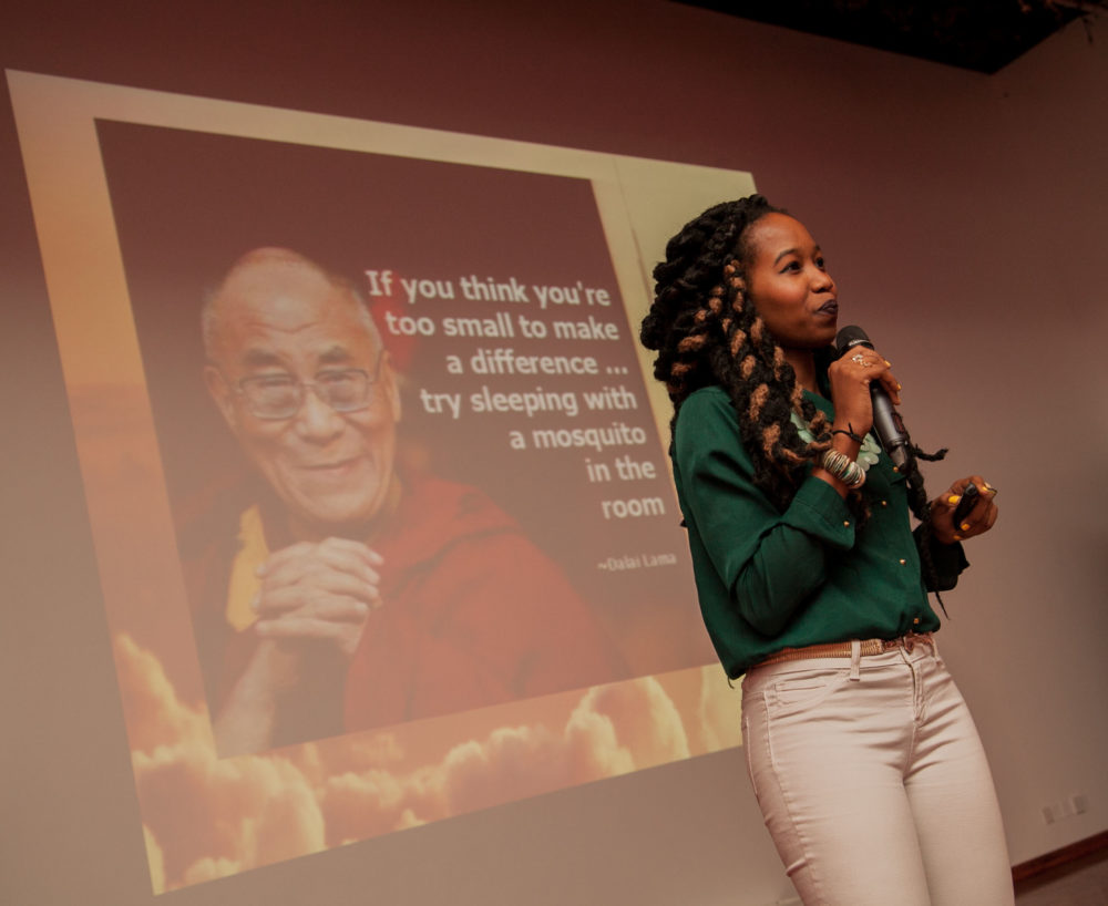 Founder, Christine Ntim (Image: Haiti Tech Summit)