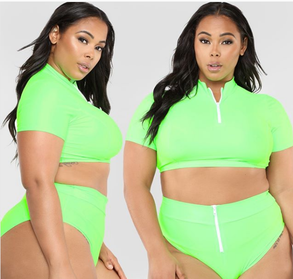 Fashion Nova bathing suit cancer