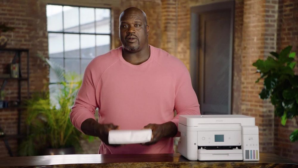 Shaquille O’Neal (Image: Epson)