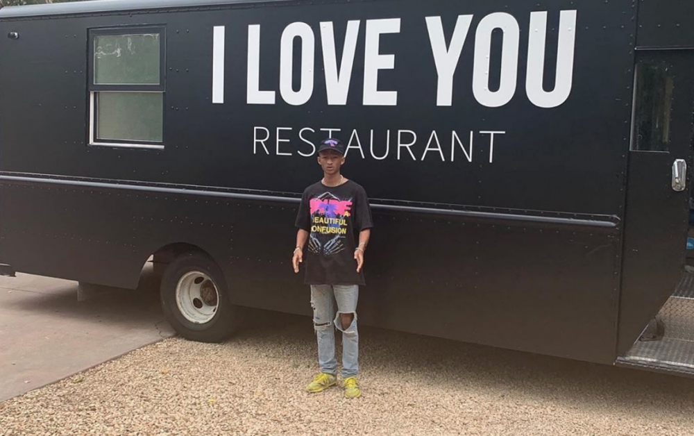 Jaden Smith, l love you restaurant, philanthropy