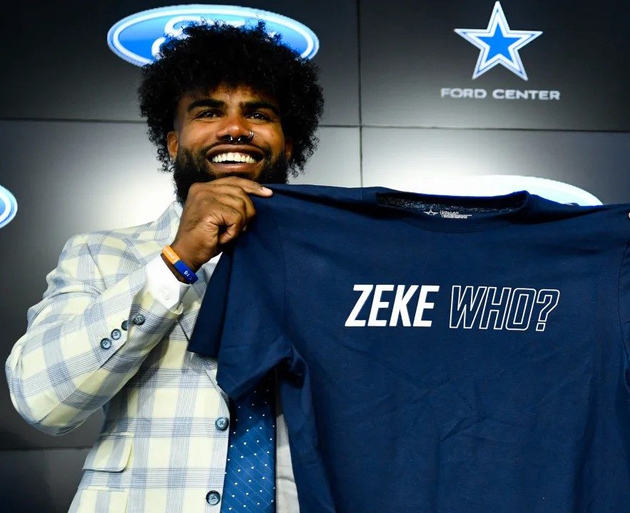 Ezekiel Elliott becomes highest paid NFL player at running back