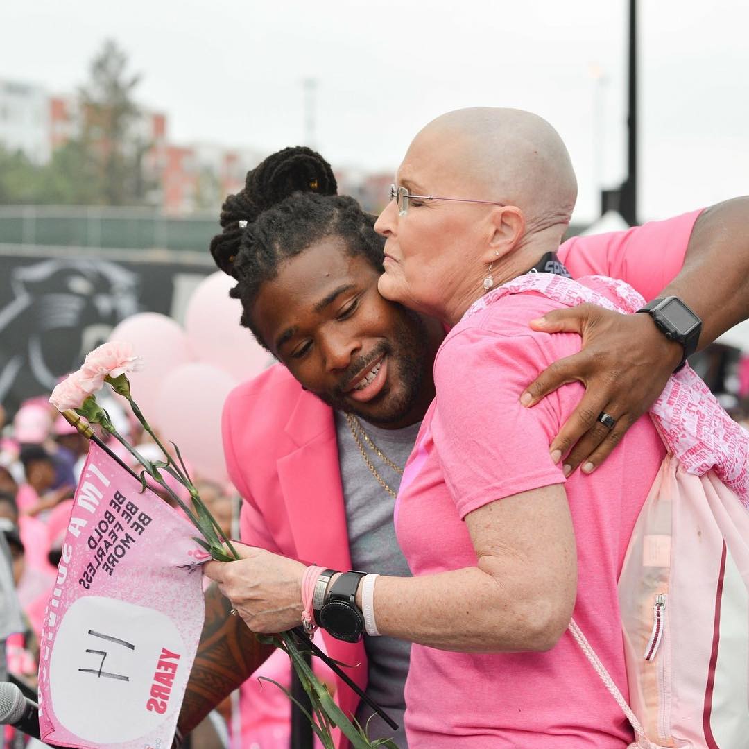 DeAngelo Williams breast cancer