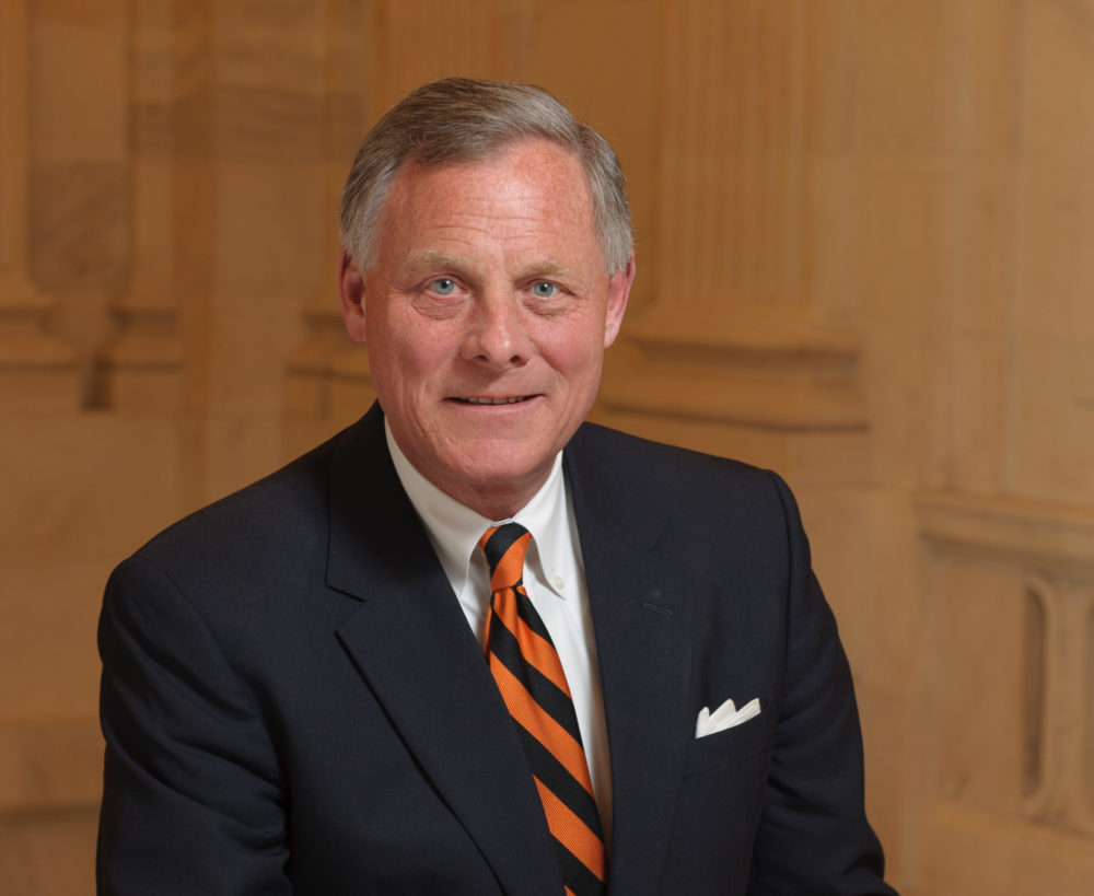 Sen. Richard Burr student-athletes