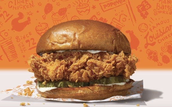 popeyes chicken sandwich