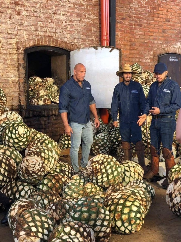 The Rock tequila