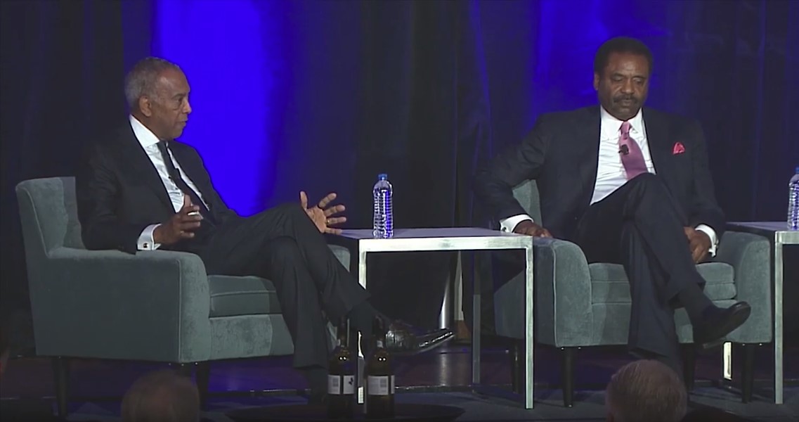 tech titans John Thompson and David Steward