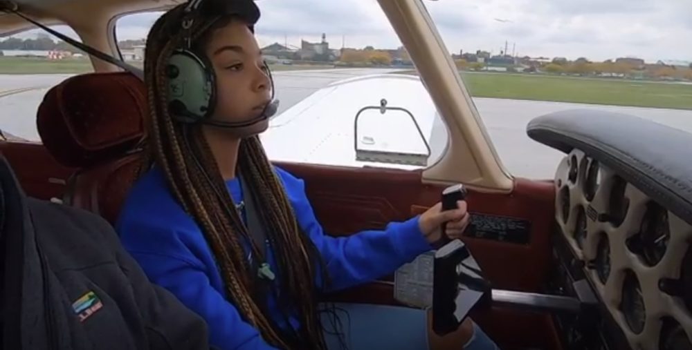 STEM student Sydney-Marie Flowers