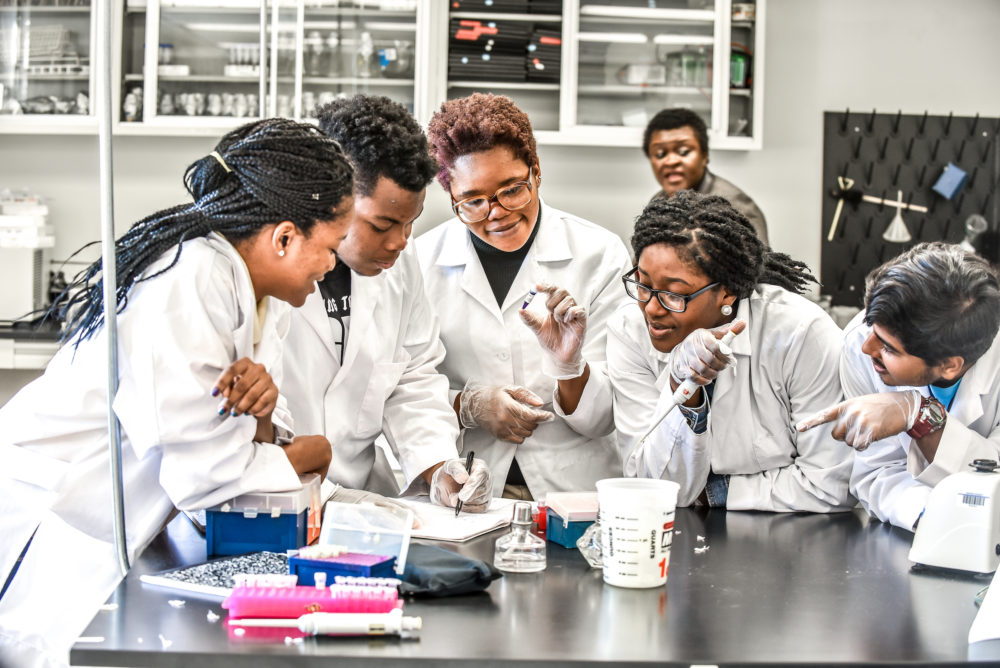 Howard University STEM students