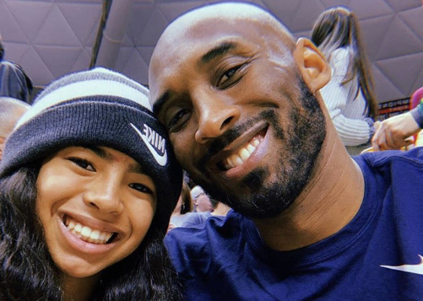 Kobe Bryant and Gigi