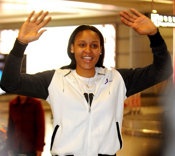 WNBA Star Maya Moore