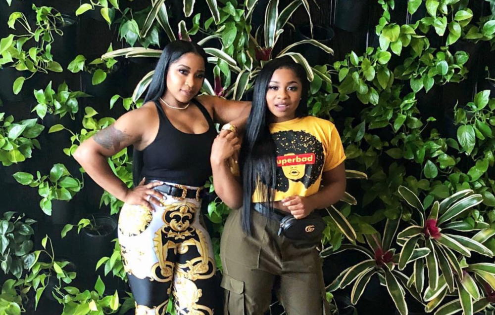 Toya Johnson and Reginae Carter