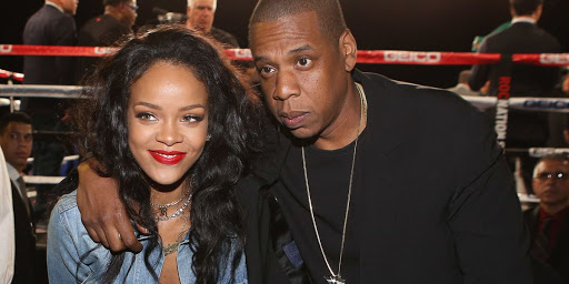 Rihanna and Jay-Z