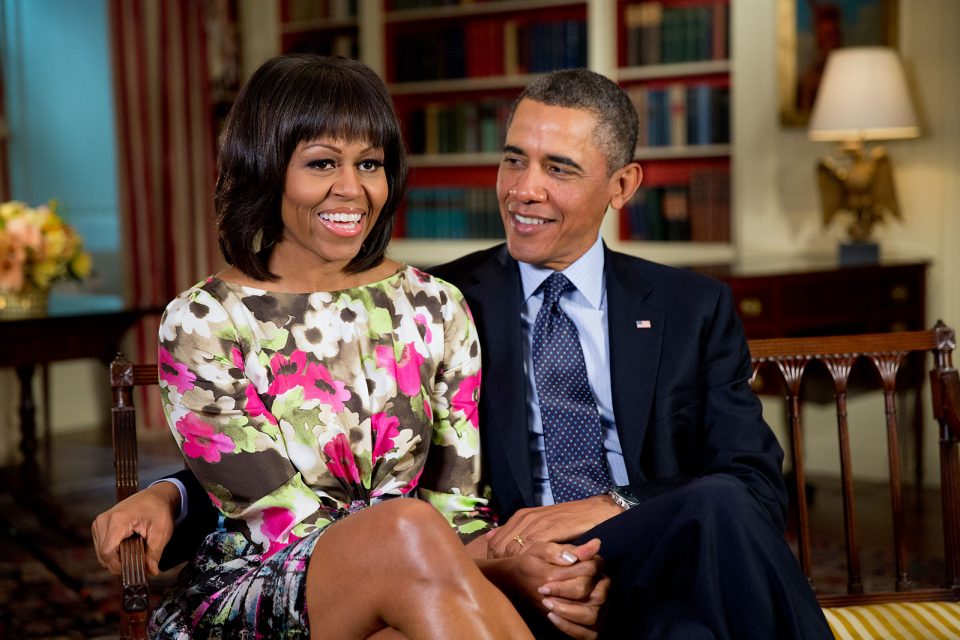 Michelle and Barack Obama