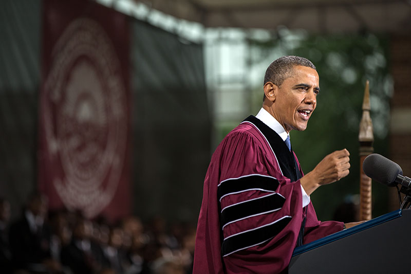 Barack Obama Commencement