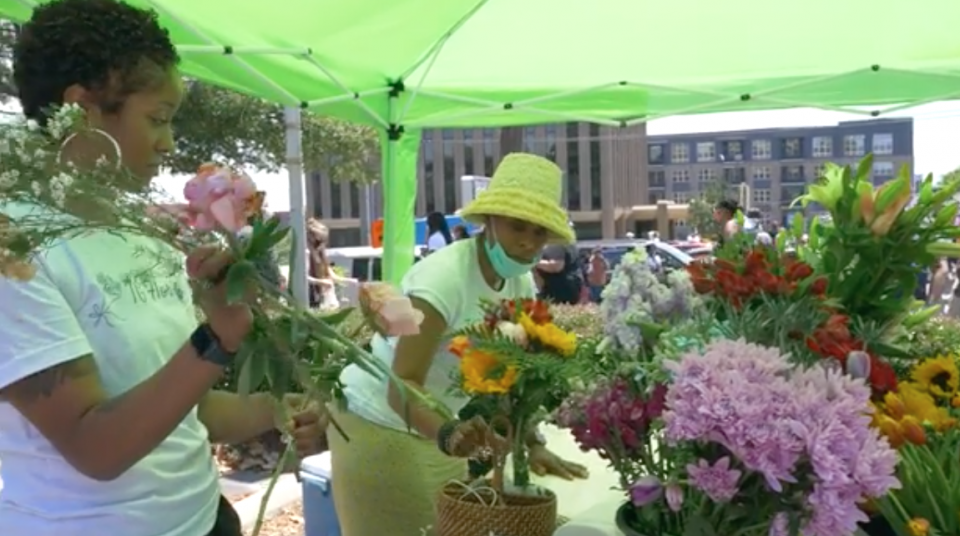 The Black Farmer's Market in Durham, NC